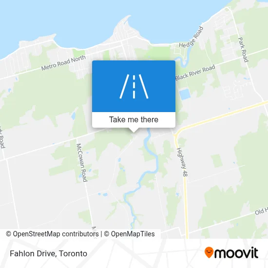 Fahlon Drive map