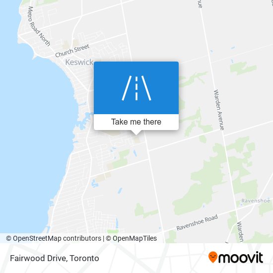 Fairwood Drive map