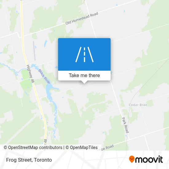 Frog Street map