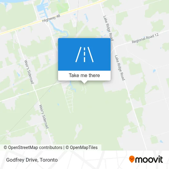 Godfrey Drive map