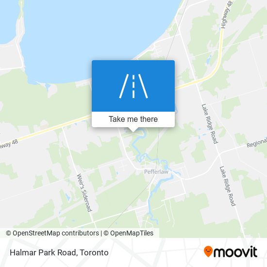 Halmar Park Road plan