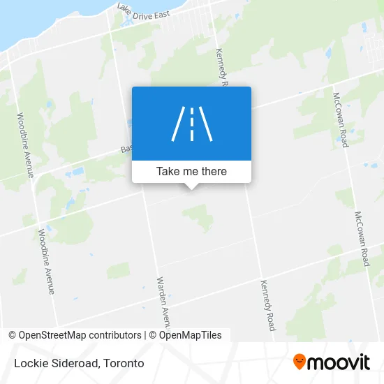 Lockie Sideroad map
