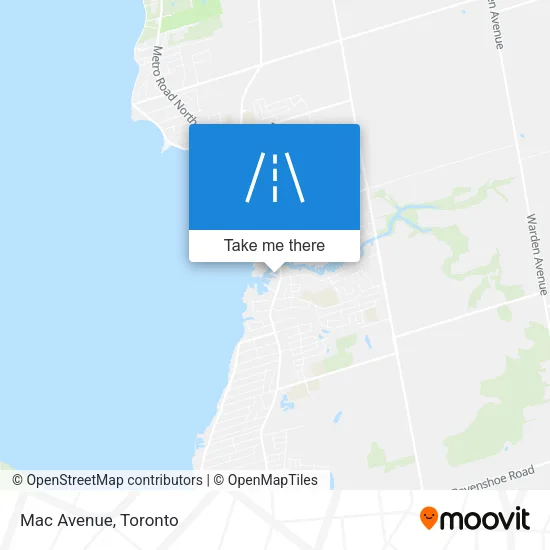 Mac Avenue map