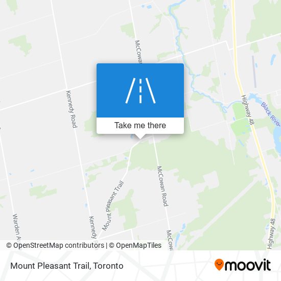 Mount Pleasant Trail map