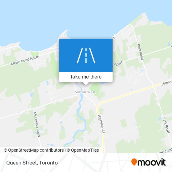 Queen Street map