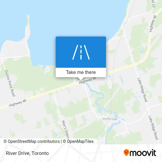 River Drive map