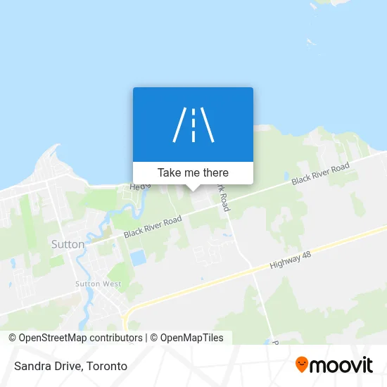 Sandra Drive map