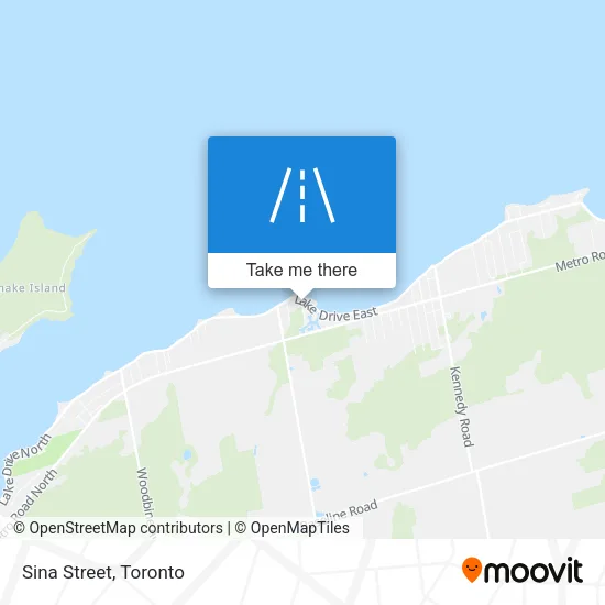 Sina Street map
