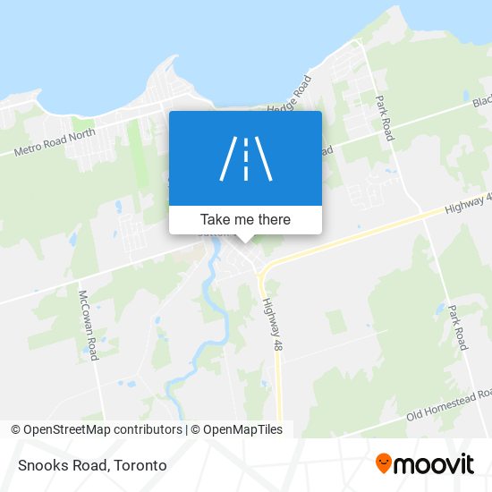 Snooks Road map