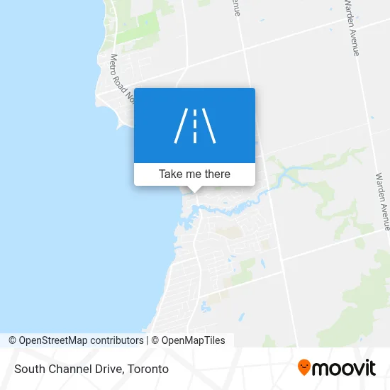 South Channel Drive map