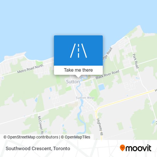 Southwood Crescent map