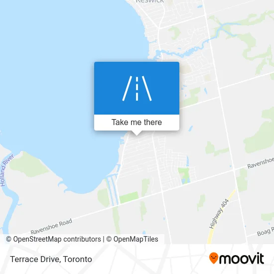 Terrace Drive map