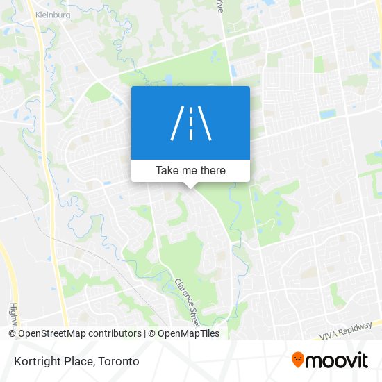 Kortright Place map