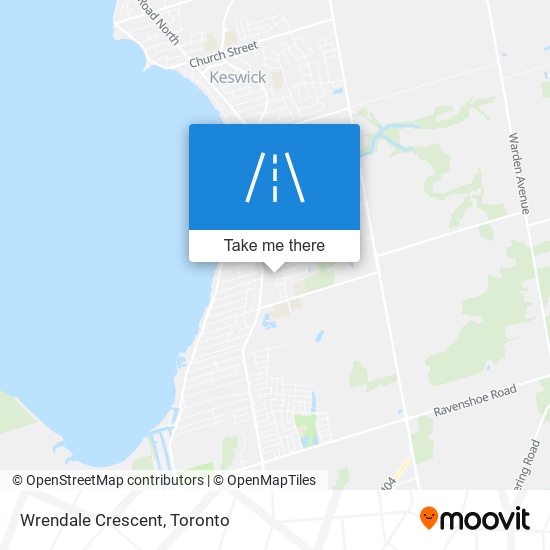 Wrendale Crescent map