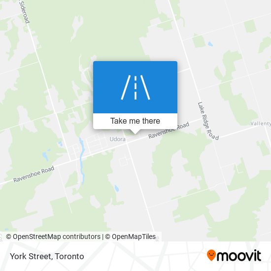 York Street map