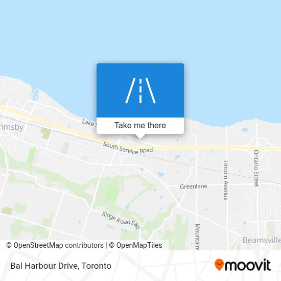 Bal Harbour Drive map