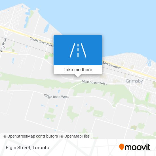 Elgin Street map