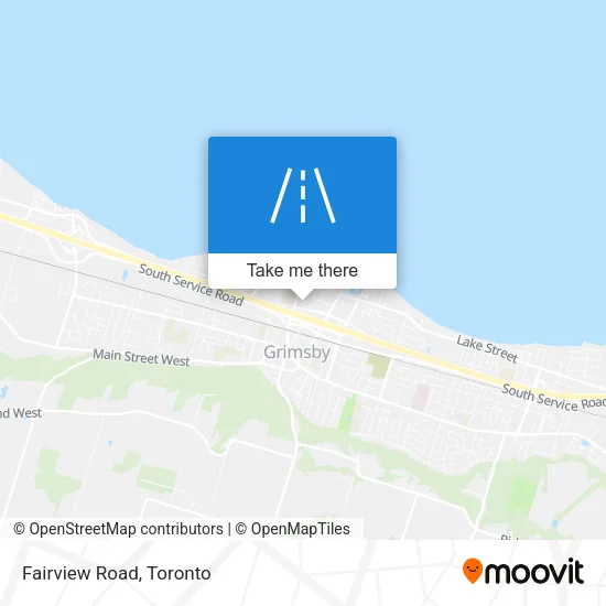 Fairview Road map
