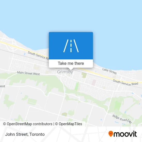 John Street map