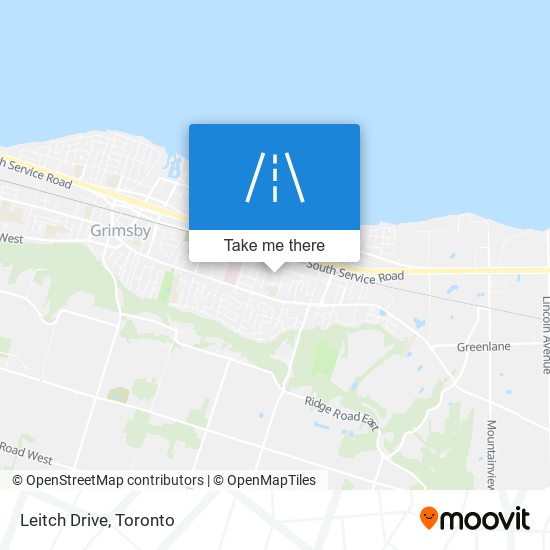 Leitch Drive map