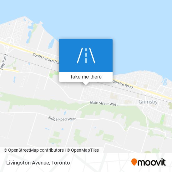 Livingston Avenue map