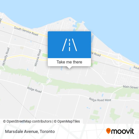 Marsdale Avenue map