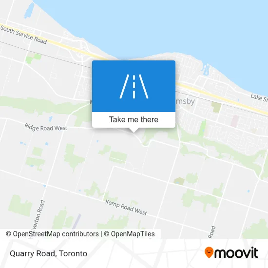 Quarry Road map