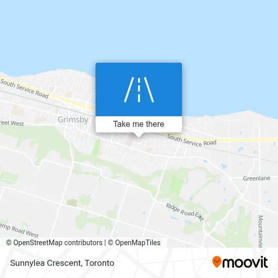 Sunnylea Crescent map