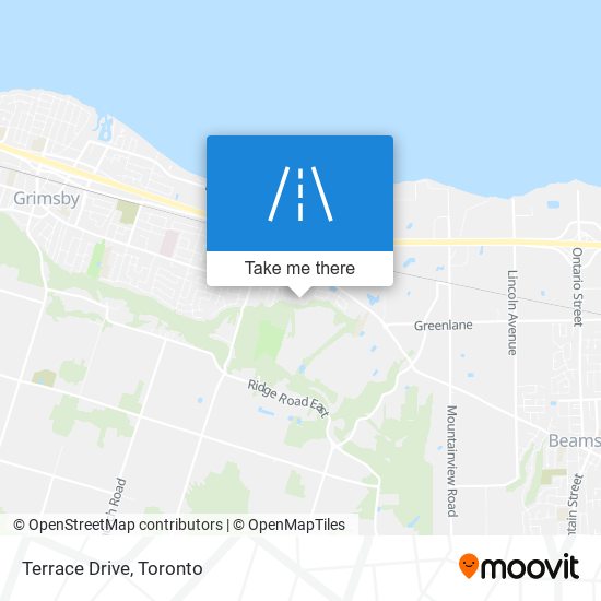 Terrace Drive map