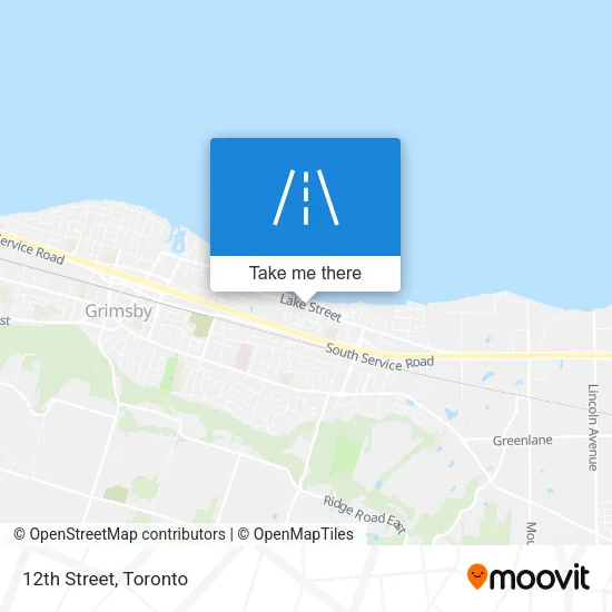 12th Street map