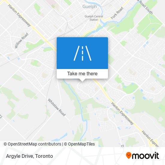 Argyle Drive map