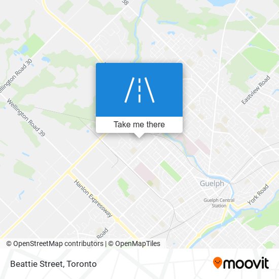 Beattie Street map