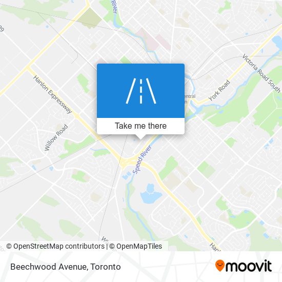 Beechwood Avenue map