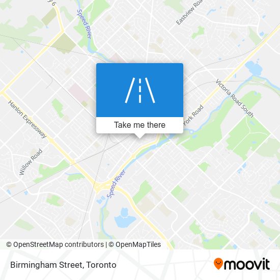 Birmingham Street map