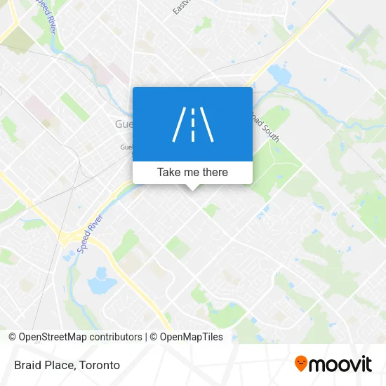 Braid Place map