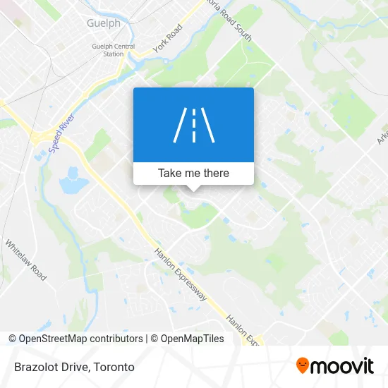 Brazolot Drive map