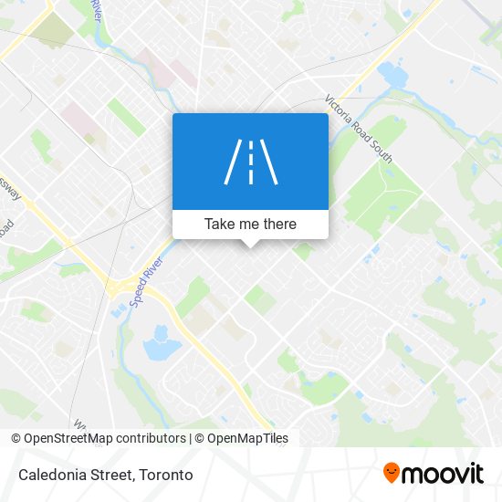 Caledonia Street map