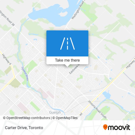 Carter Drive map