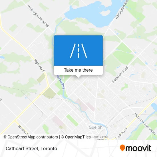 Cathcart Street map
