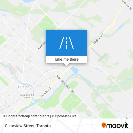 Clearview Street map