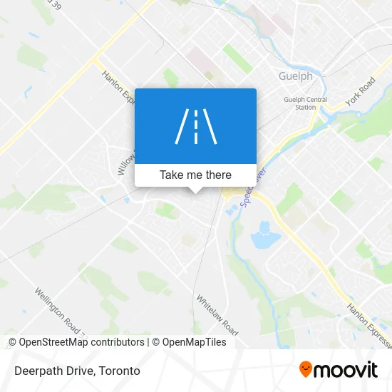 Deerpath Drive map