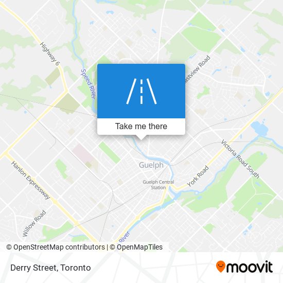 Derry Street map