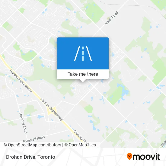 Drohan Drive map