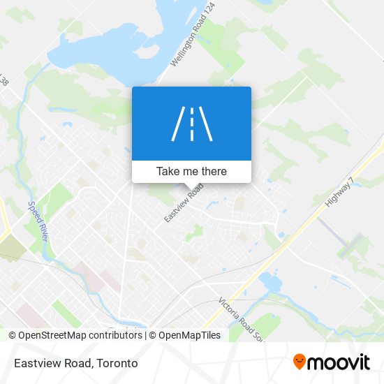 Eastview Road map