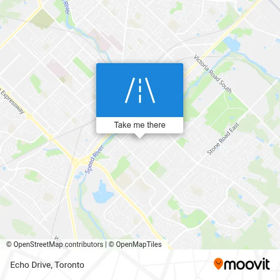 Echo Drive map