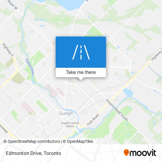 Edmonton Drive map