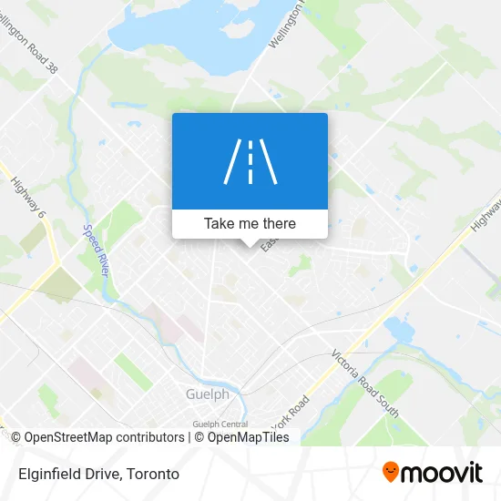 Elginfield Drive map