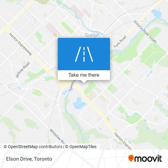 Elson Drive map