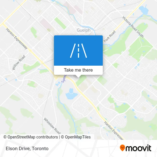 Elson Drive map