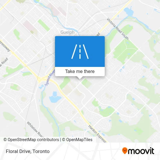 Floral Drive map
